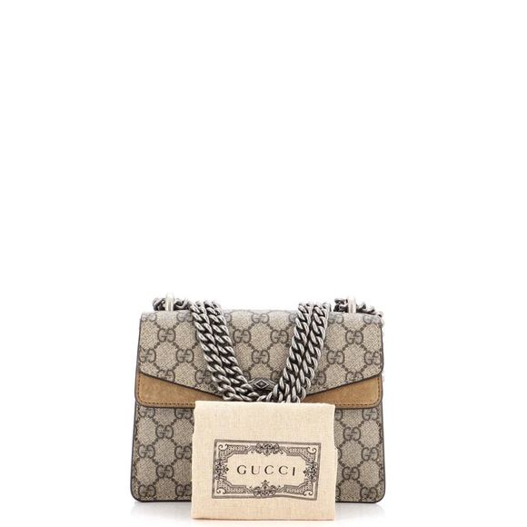 Gucci Dionysus Bag GG Coated Canvas Mini Brown - Picture 2 of 8